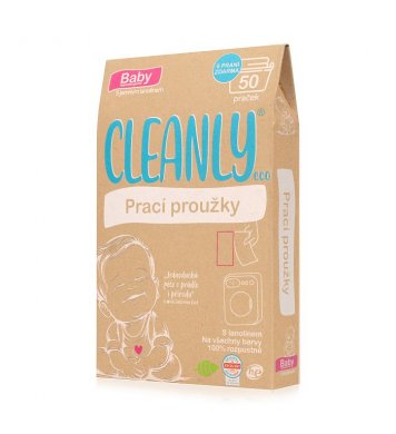 Papírové proužky a pásky s vlněným lanolinem na 50 praní