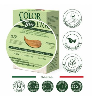 Color Erbe BIO Barva na vlasy Medová blond 8.31