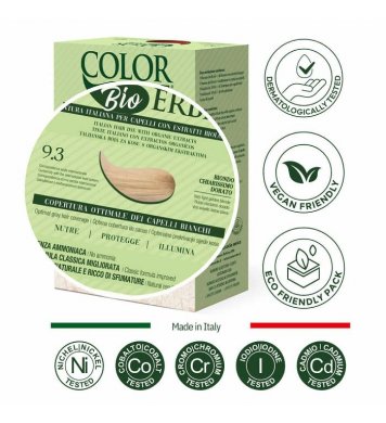 Color Erbe BIO Barva na vlasy Světlá zlatavá blond 9.3