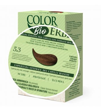 Color Erbe BIO Barva na vlasy Světle zlatohnědá 5.3