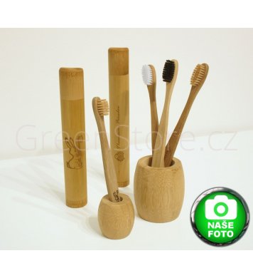 Zubní kartáčky Curanatura Bamboo - 12ks