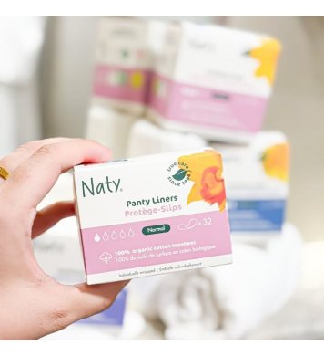 Dámské vložky slipové normal 32ks Naty Nature