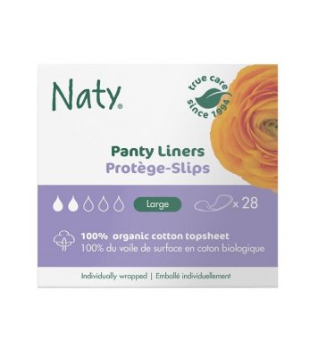 Dámské vložky slipové super 28ks Naty Nature