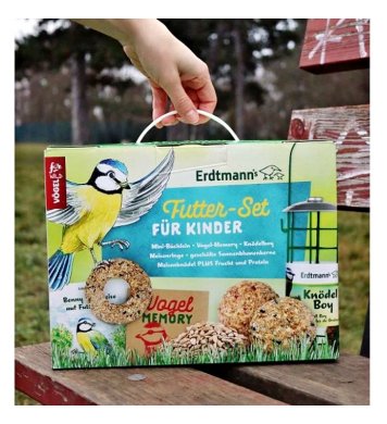Sada pro malé ornitology krmení ptáků Erdtmann