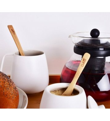 Přírodní dlouhé lžičky z bambusu goeco