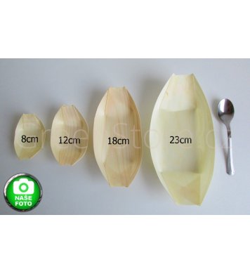 Dřevěné dýhové lodičky 18cm