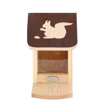 Dřevěné krmítko pro veverky Diapozitiv Esschert Design 5