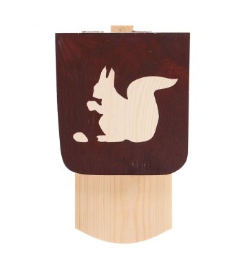 Dřevěné krmítko pro veverky Diapozitiv Esschert Design 7