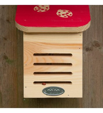 Dřevěný domek pro berušky Diapozitiv