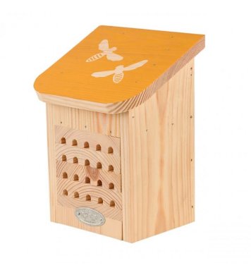 Dřevěný domek pro včelky samotářky Diapozitiv