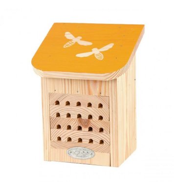 Dřevěný domek pro včelky samotářky Diapozitiv