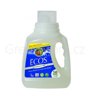 Prací gel Ecos 2v1 Bez vůně 1,5l - 50 praní