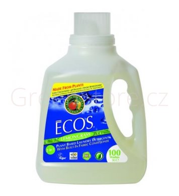 Prací gel Ecos 2v1 Citronová tráva 3l - 100 praní