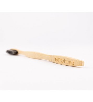 Ecohead Bambusový zubní kartáček Soft s aktivním uhlím 3