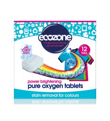 Ecozone Oxy Tablety na barevné prádlo (12ks)