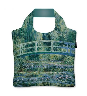 Ecozz Ekologická nákupní taška Water Lillies and the Japanese Bridge
