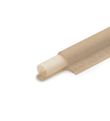 EKO brčka bamboo (balená) 6mm x 23cm (200ks) Euro Straws bamboo czech