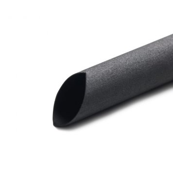 EKO brčka Black ⌀12mm x 23cm (100ks) Euro Straws