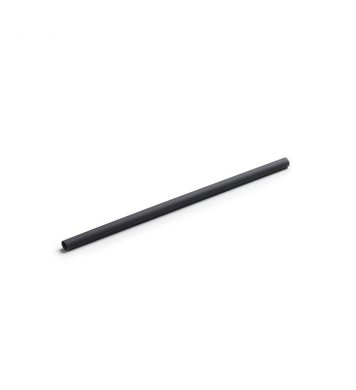 Ekologická jednorázová brčka Black ⌀5mm x 14cm (250ks) Euro Straws