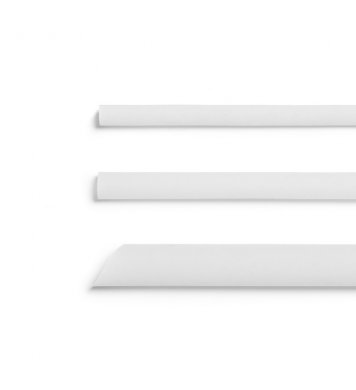 Přírodní jednorázové bio slámky bílé