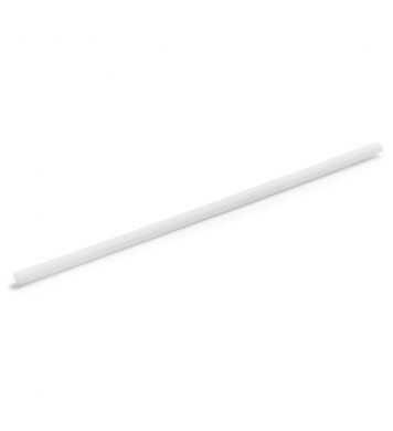 Jednorázová EKO brčka bílá ⌀6mm x 21cm (250ks) Euro Straws