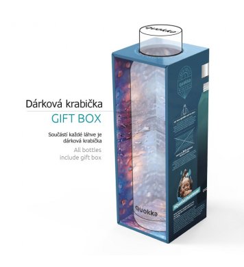 Quokka Nerezová láhev na vodu v dárkové krabičce