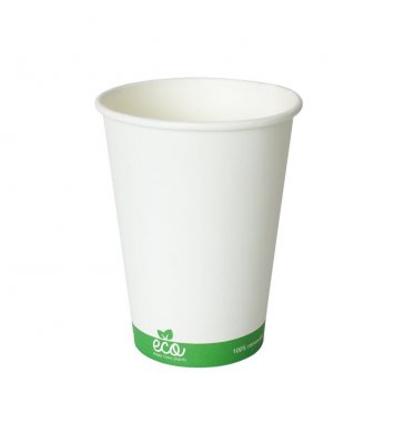 Kelímek nápojový bílý 350ml z celulózy Eco Cups (50ks)