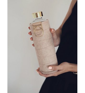 Equa Skleněná láhev Mismatch Cookie 750ml   plstěný obal