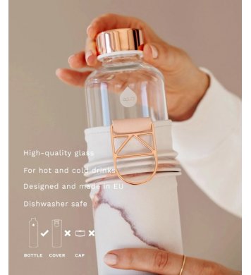 Equa Skleněná láhev s obalem Mismatch Lava 750ml 3