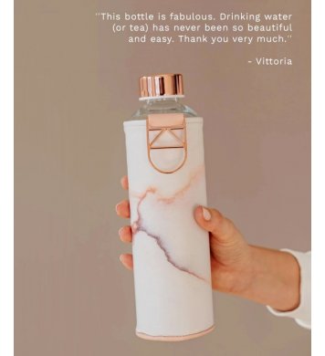 Equa Skleněná láhev s obalem Mismatch Lava 750ml 2