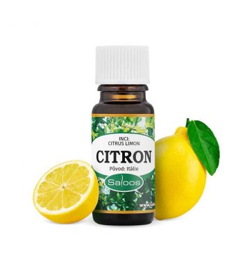 Esenciální olej Citron 10ml Saloos