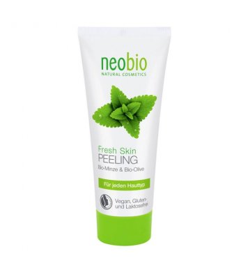 Fresh Skin Peeling Bio Máta Aloe Vera 100ml Neobio