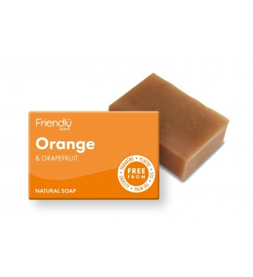 Friendly Soap Přírodní mýdlo pomeranč a grep 95g