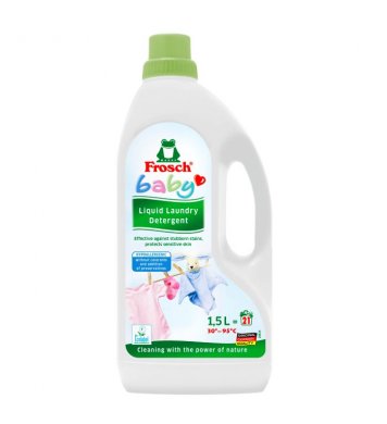 Frosch Hypoalergenní prací gel na kojenecké prádlo 1,5l