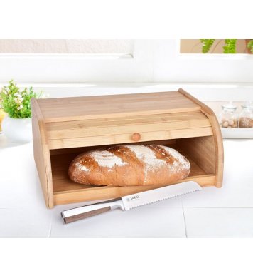 Chlebník z bambusu na pečivo