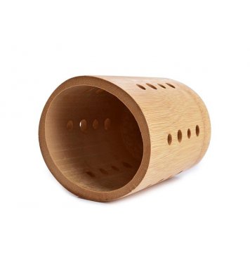 GoEco Bambusový stojan na příbory a vařečky