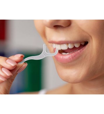 GoEco Sada zubní nit 30m a 30ks zubních párátek 1