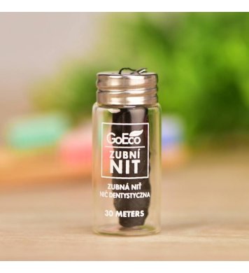 GoEco Sada zubní nit 30m a 30ks zubních párátek 7