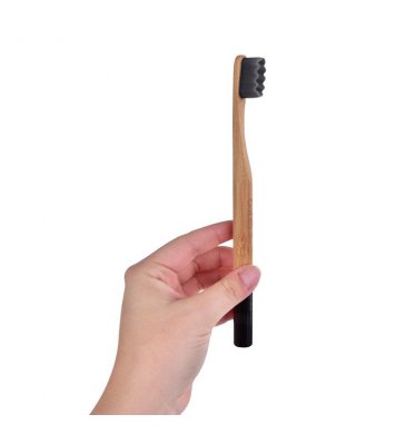 GoEco zubní kartáček 10.000 vláken Ultra soft - Černý 1