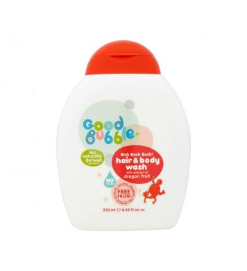 Good Bubble Dětská mycí emulze a šampon Dračí ovoce 250ml