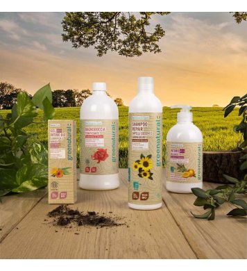 Greenatural Relaxační sprchový gel levandule BIO 1l