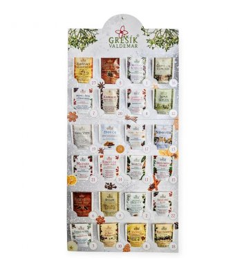 Grešík Čajový adventní kalendář 24 n.s.