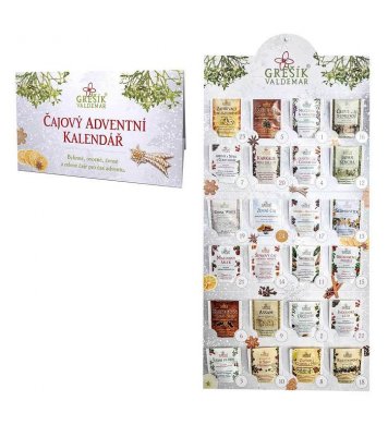 Grešík Čajový adventní kalendář 24 n.s.