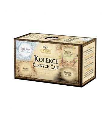 Grešík Kolekce Černých čajů 4x5 n.s.