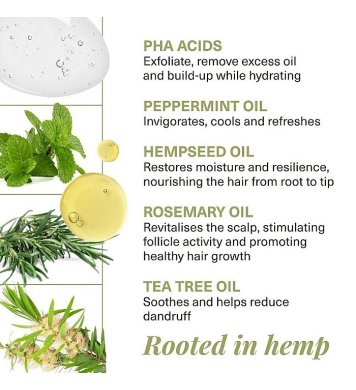 Hemptouch Čistící šampon Revive 250ml bio