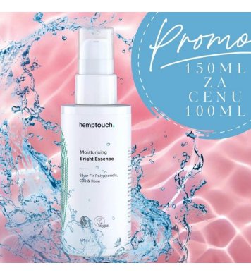 Hemptouch JUMBO Hydratační rozjasňující esence 150ml