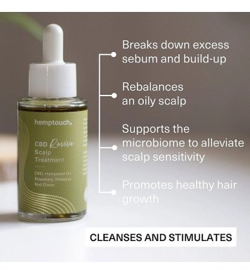 bio Hemptouch Intenzivní kúra pro pokožku hlavy CBD Revive 50ml