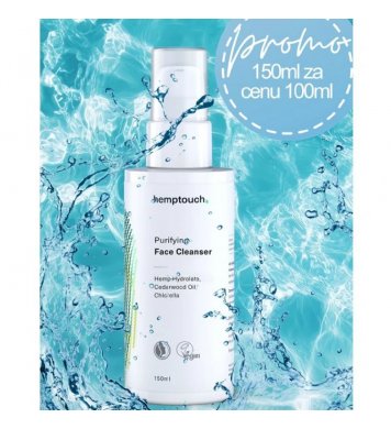Hemptouch jumbo Čistící pleťová emulze 150ml