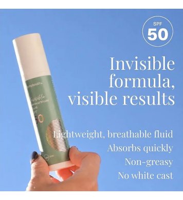 Hemptouch Minerální Opalovací fluid Invisible SPF 50 - vzorek 2ml