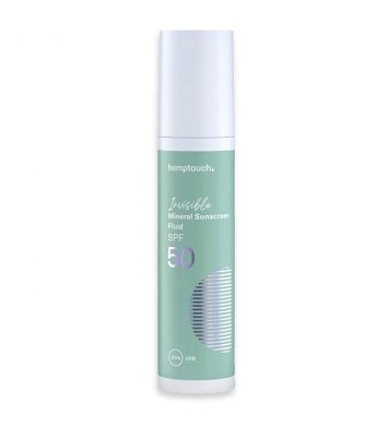 Hemptouch Minerální Opalovací fluid Invisible SPF 50 - vzorek 2ml